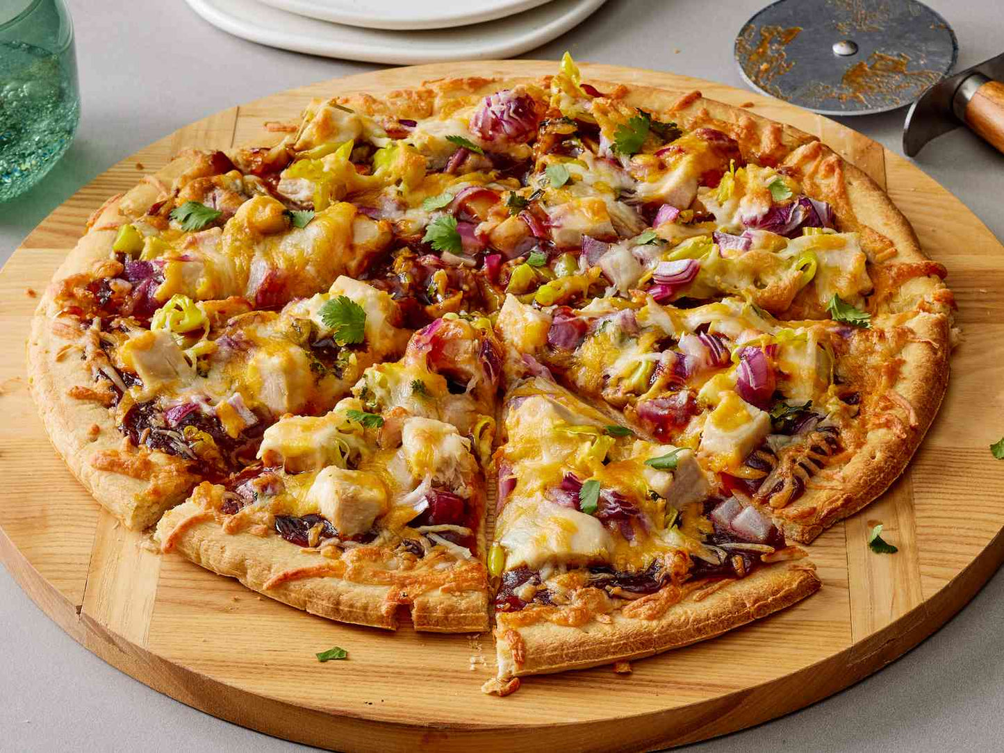 Chicken Paneer Pizza