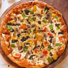 Mushroom Corn Paneer Pizza