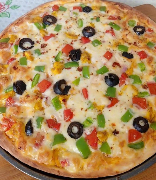 Plain Cheese Mayo Pizza