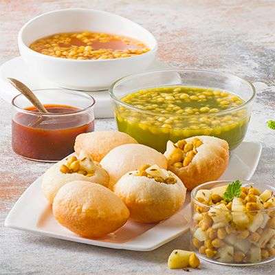 Crispy Suji Gol Gappe (5 Pcs)