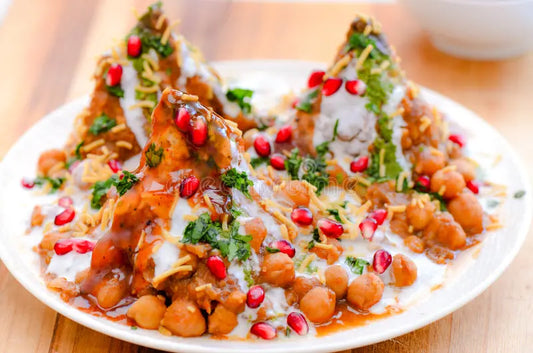 Tangy Samosa Chaat